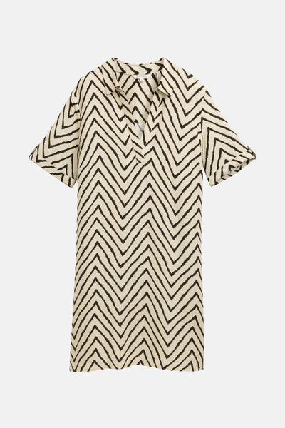 Robe courte Multicolore - Tom Tailor