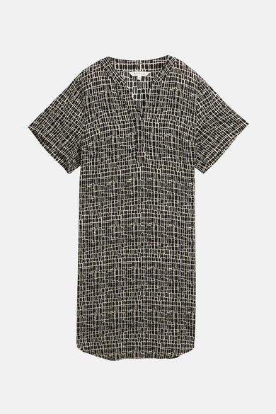 Kleedje met korte mouwen - Zwart