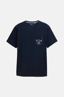 T-shirt à manches courtes - bleu