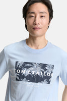 T-shirt (manches courtes) Bleu - Tom Tailor