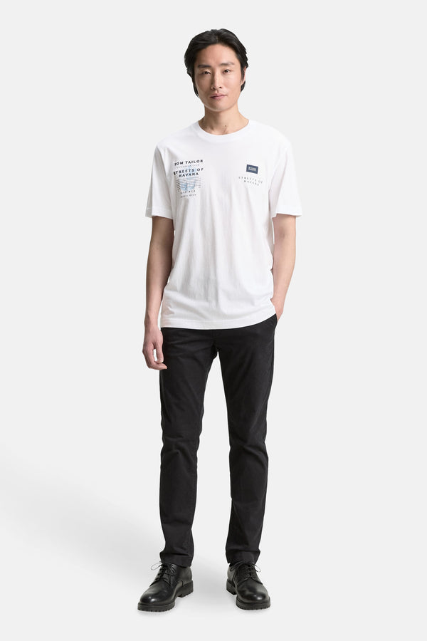 T-shirt (manches courtes) Blanc - Tom Tailor