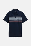 Poloshirt met borstprint
