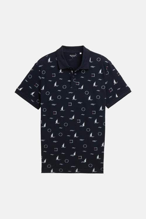 Poloshirt met patroon