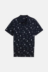 Poloshirt met patroon