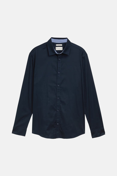 Hemd met lange mouwen - Donkerblauw