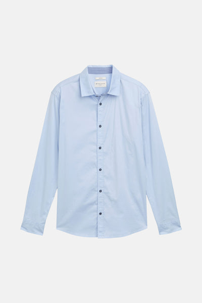 Chemise (manches longues) Bleu - Tom Tailor
