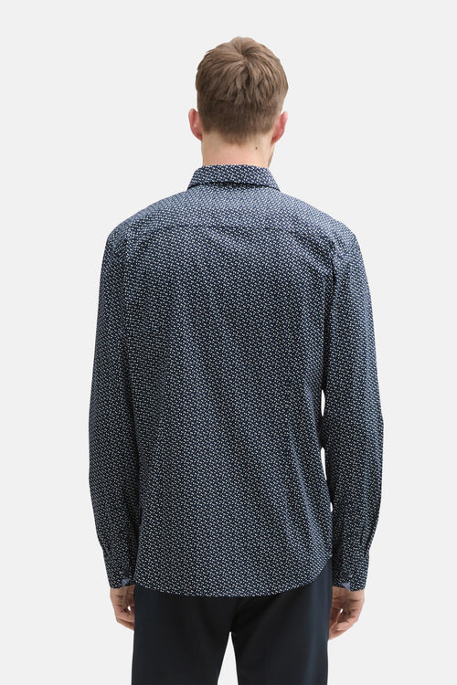 Chemise à manches longues - bleu