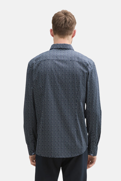 Chemise (manches longues) Bleu - Tom Tailor