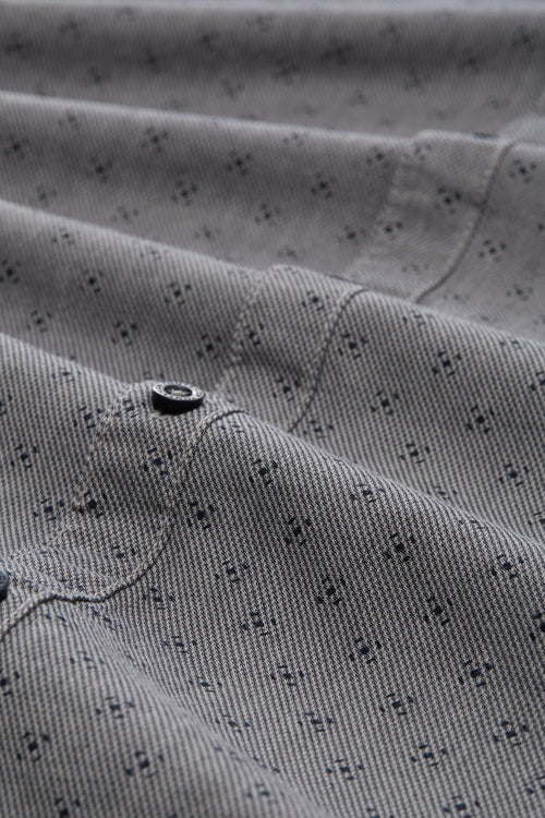 Chemise à manches longues - Gris