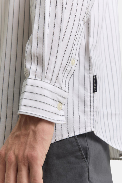 Regular fit overhemd met strepen