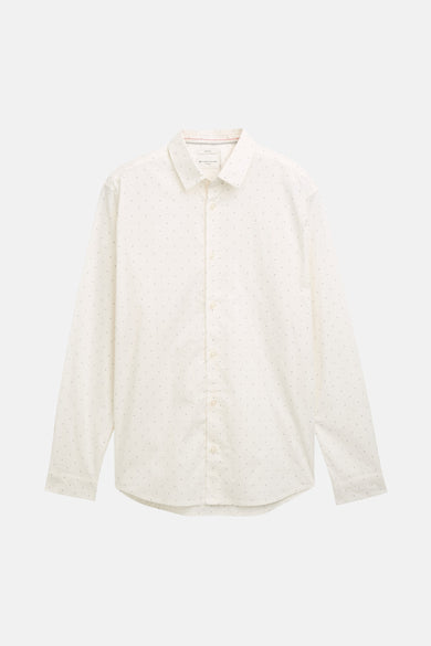 Regular fit overhemd met patroon