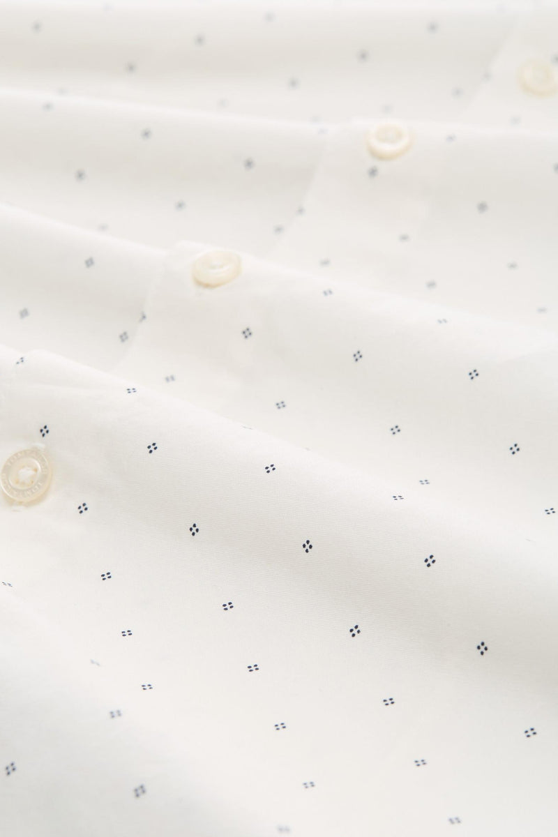 Regular fit overhemd met patroon