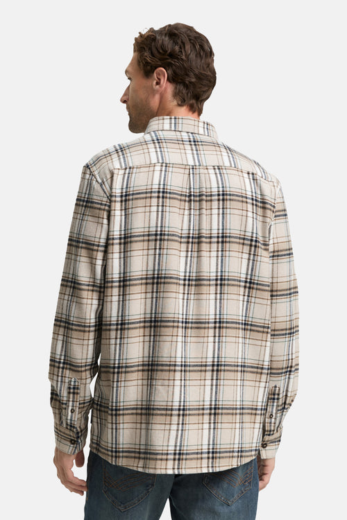 Hemd (lange mouwen) beige - Tom Tailor