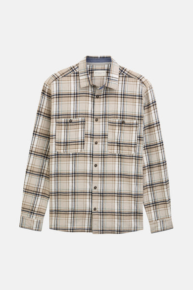 Hemd (lange mouwen) beige - Tom Tailor