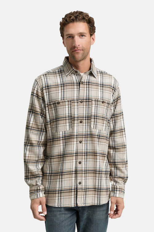 Hemd (lange mouwen) beige - Tom Tailor