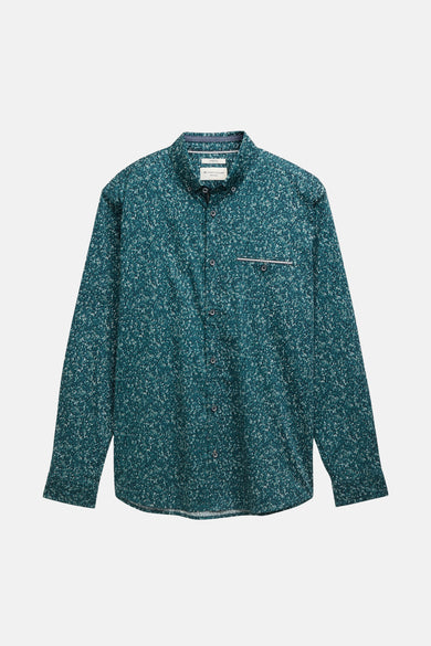 Regular fit overhemd met patroon