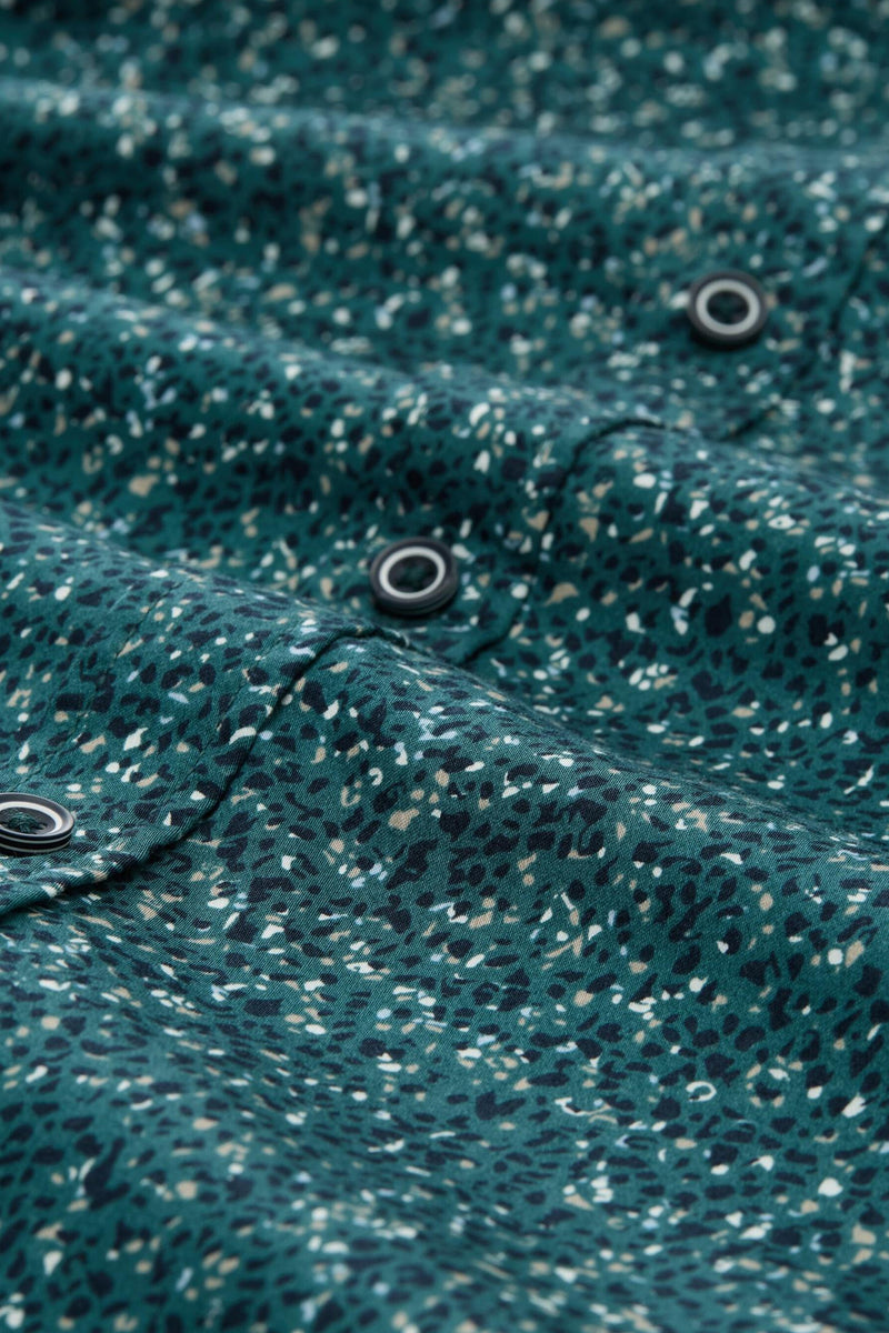 Regular fit overhemd met patroon