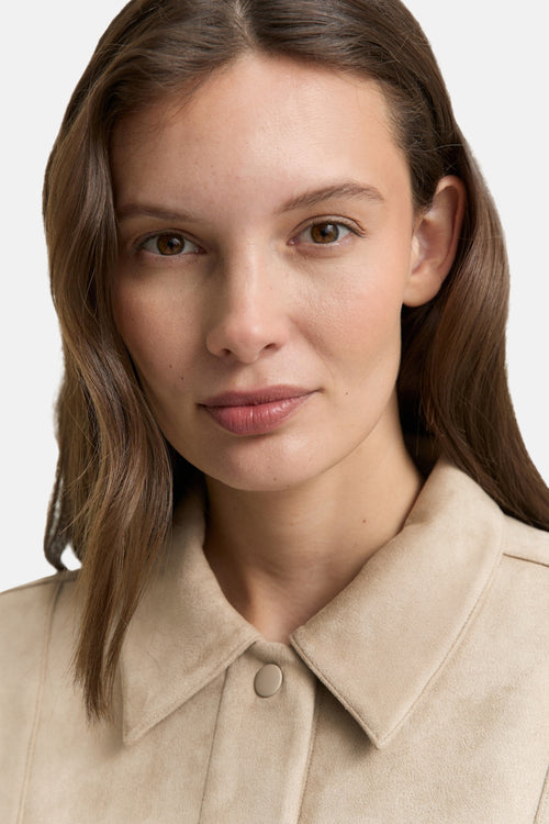 Korte jas beige - Tom Tailor