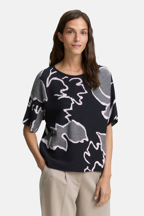 Pull col rond bleu - Tom Tailor