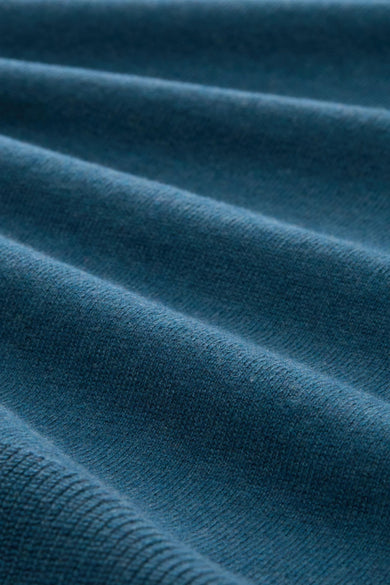 Trui met rolkraag blauw - Tom Tailor