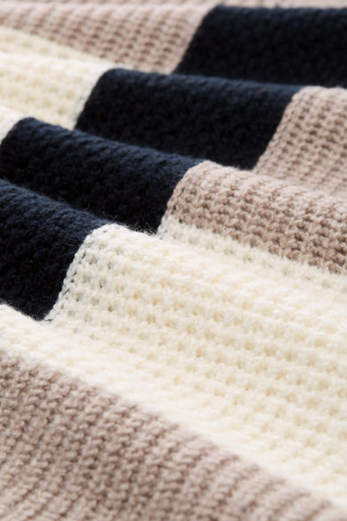 Trui met rolkraag multicolor - Tom Tailor