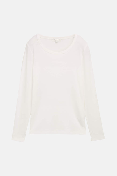 Basic slim fit overhemd met lange mouwen