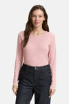 T-shirt à manches longues - rose