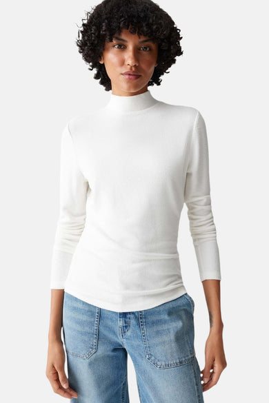 T-shirt met lange mouwen - ecru