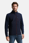 Sweat (gilet) bleu - Tom Tailor