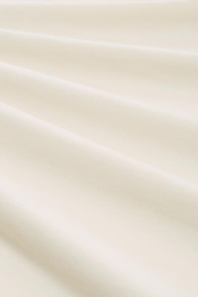 Wit T-shirt met korte mouwen van Tom Tailor, textuurstof met delicate plooien.