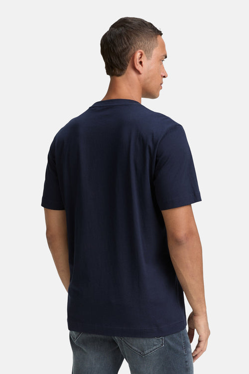 T-shirt met korte mouwen - blauw