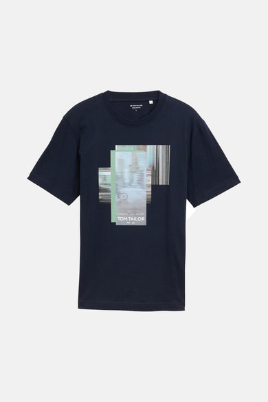 T-shirt met korte mouwen - blauw