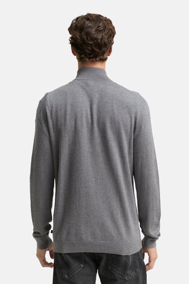 Trui met rolkraag grijs - Tom Tailor
