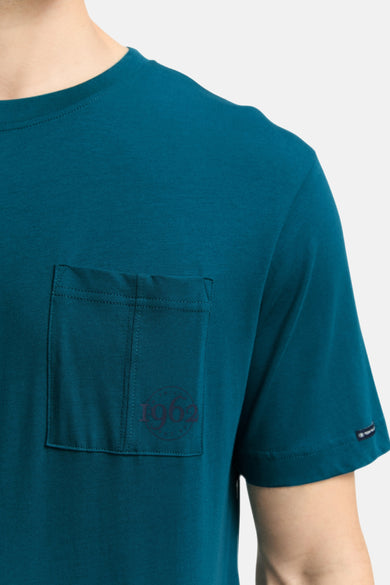 T-shirt met korte mouwen - Turquoise
