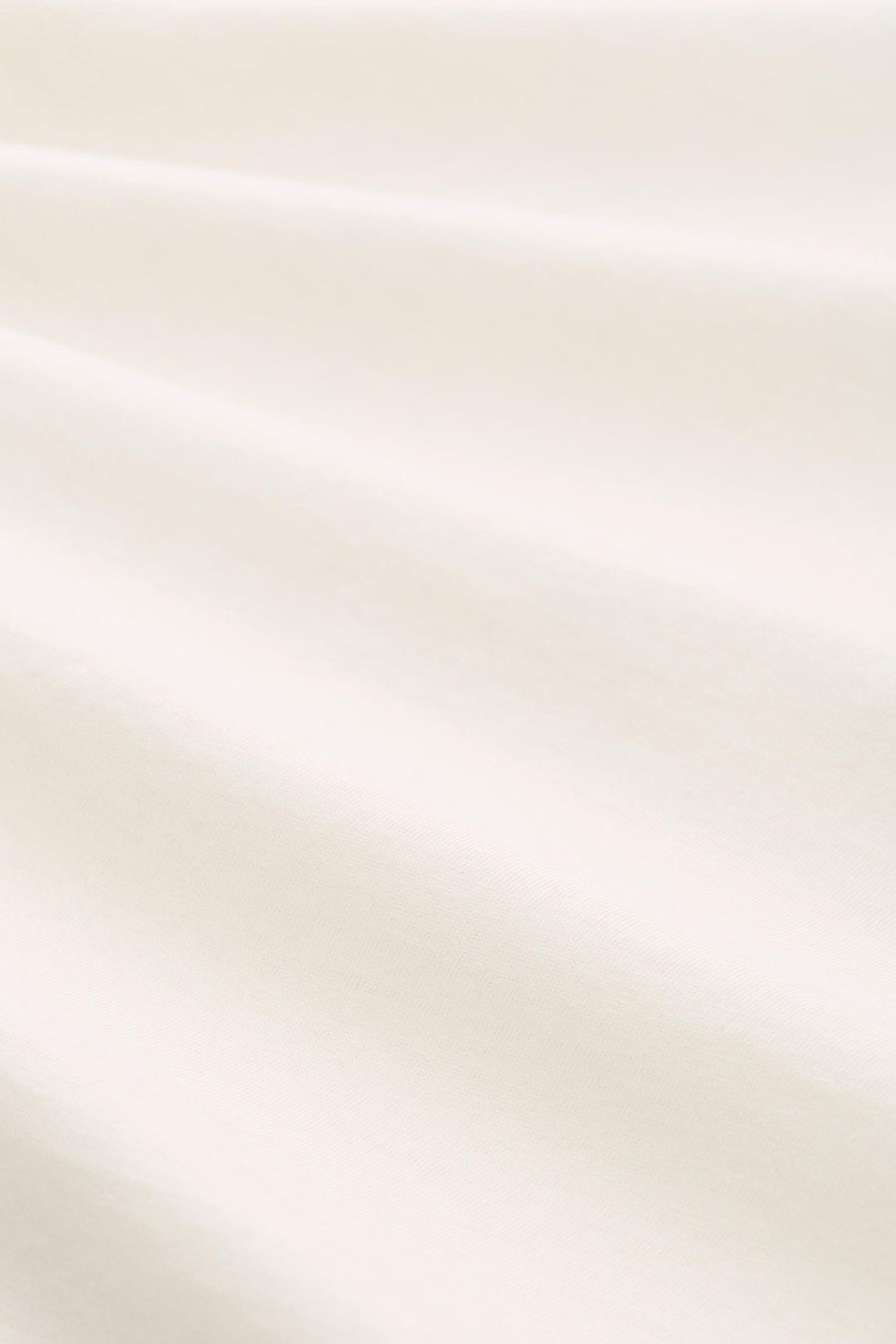 Witte T-shirt met lange mouwen van Tom Tailor, met lichte stoftextuur en enkele plooien.
