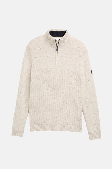 Pull met rolkraag - ecru