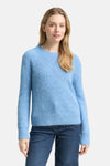 Pull à col rond - bleu