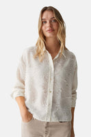 Chemise à manches longues - beige