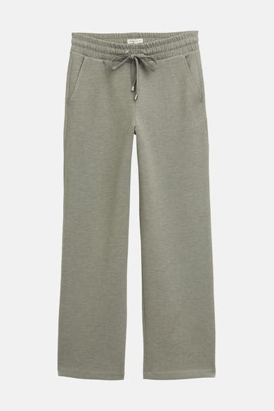 Jogging vert de Tom Tailor, avec cordon de serrage à la taille et poches latérales.
