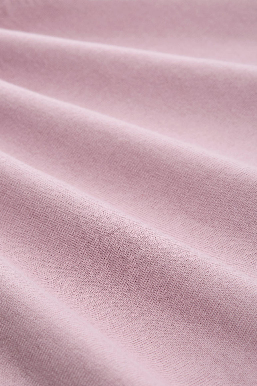Pull col rond rose de Tom Tailor en maille douce avec des plis.