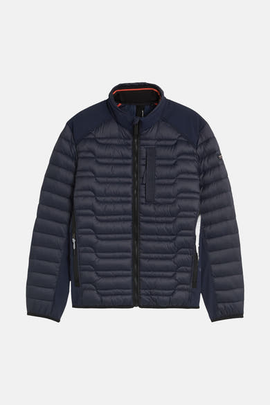 Korte jas - blauw