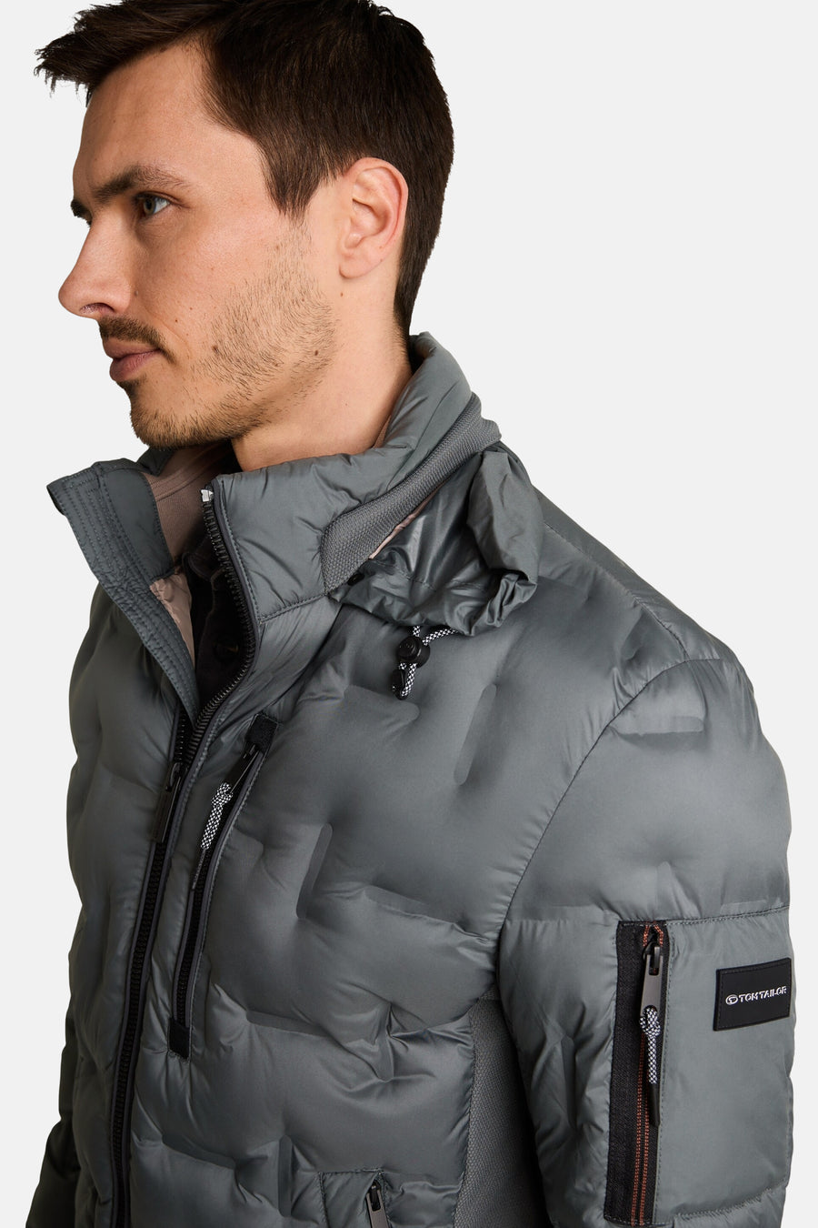 Korte jas - olive