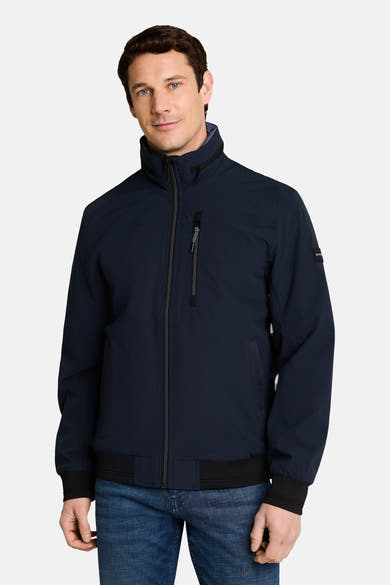 Korte jas - blauw