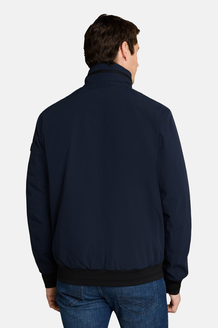 Korte jas - blauw