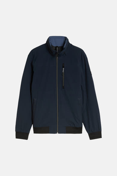 Korte jas - blauw