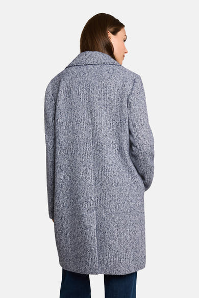 Lange jas blauw - Tom Tailor