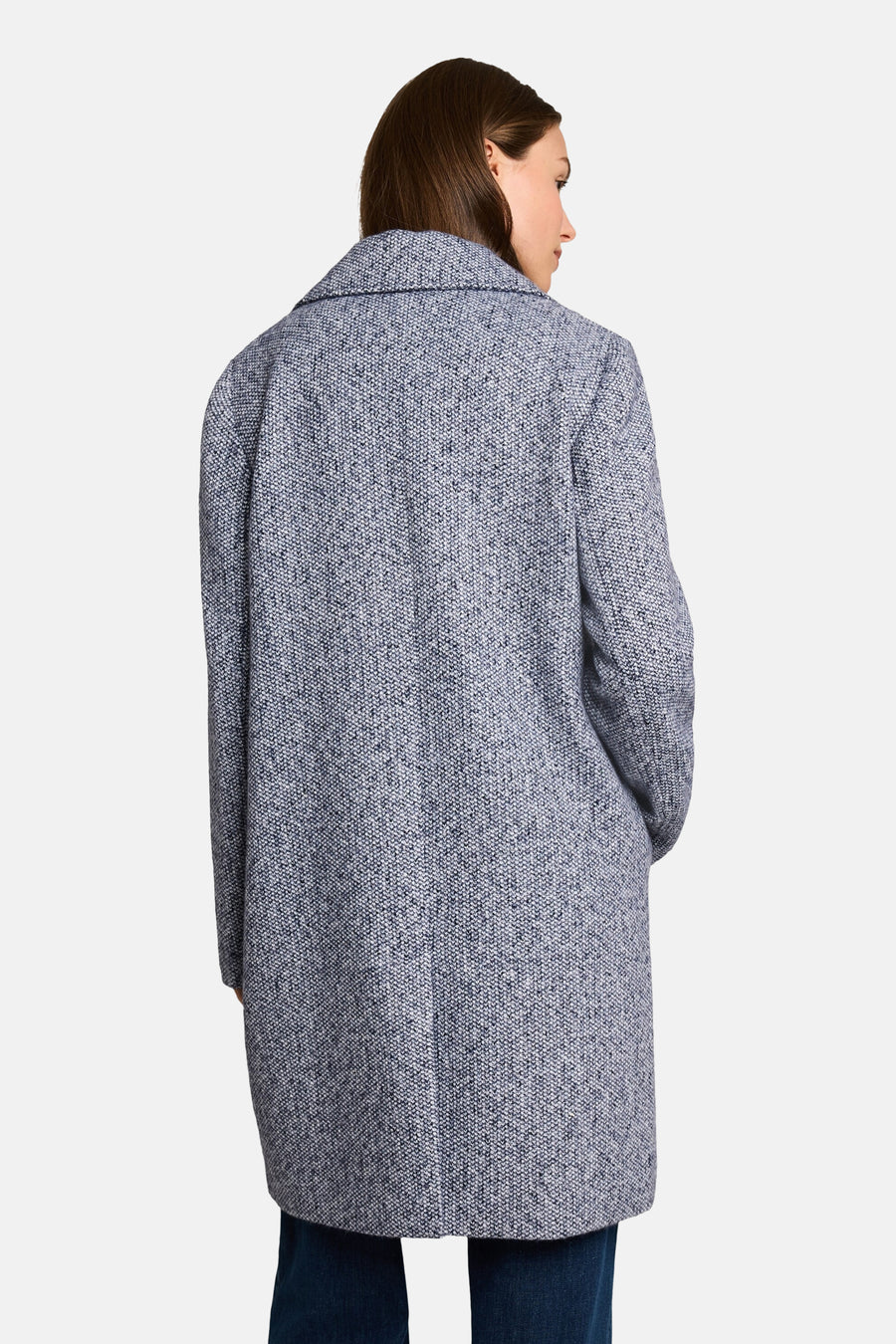 Lange jas blauw - Tom Tailor