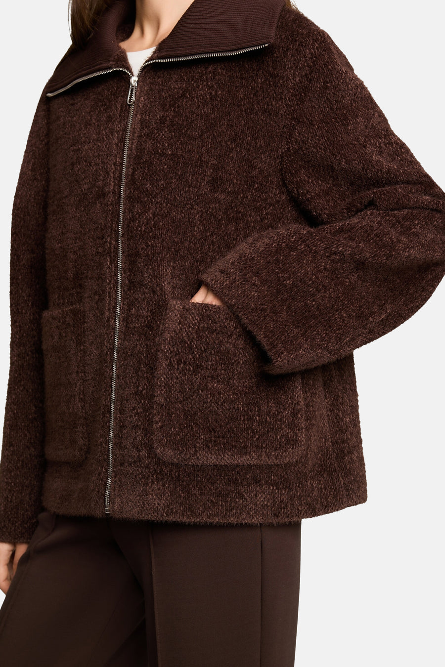 Korte jas bruin - Tom Tailor