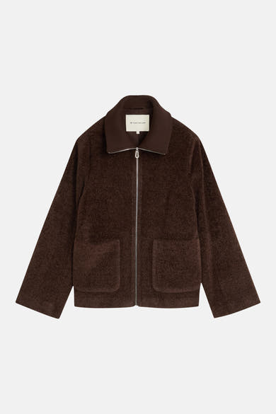 Korte jas bruin - Tom Tailor