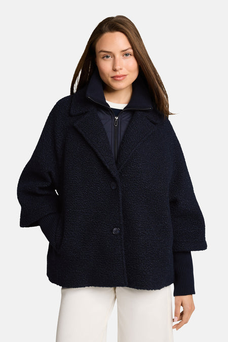 Poncho blauw - Tom Tailor